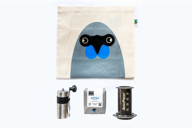AeroPress Summer Holiday Coffee Kit |
<a
href="http://kokako.co.nz/buy-our-products/products/xmas-gift-packs/" target="_blank"><u> $169 from Kokako </u></a>
