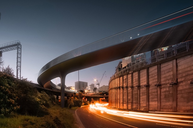 Planning & Urban Design category finalist: Canada Street Bridge, Auckland by Monk MacKenzie and Novare Design in association.