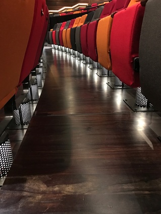 Interior of ASB Waterfront Theatre, as part of the NZGBC & <em>Interior</em> magazine Walking Tour in Auckland on Sunday 25 September.