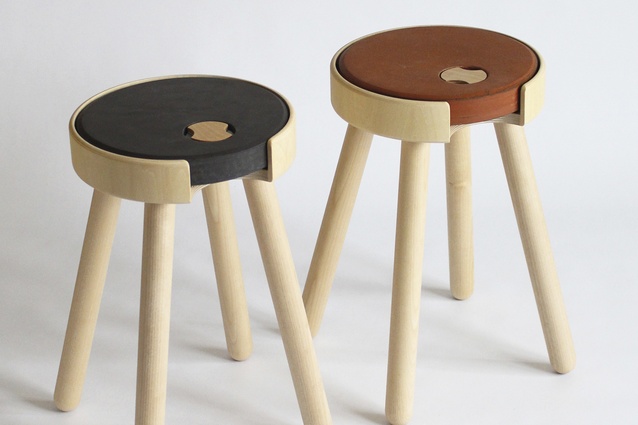 Warm stool by Bouillon | $1400 from <a
href="http://www.design-bouillon.jp/works/warm-stool/" target="_blank"><u>design-bouillon.jp</u></a>.