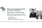 ADNZ Medium Density Housing Summit