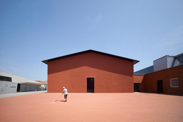 Exteriors category: Photographer: Julien Lanoo. Building: Vitra Shaudepot, Weil am Rhein, Germany. Architect: Herzog & de Meuron.