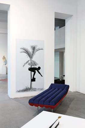 Blow chaise longue by Emanuele Magini for Gufram.