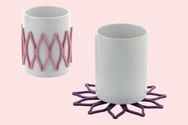 Bloom Cup sleeves/coasters by Toast Living $29.95 for a set of five from The Object Room.