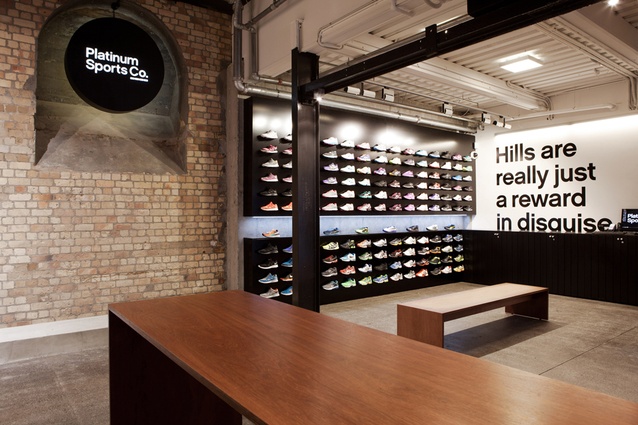 Retail Finalist: Platinum Sports Co. by Switch/Frame Architecture.