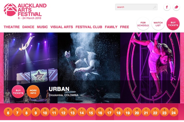 Auckland Arts Festival: Local and international plays, live music and dance around the city from 6 to 24 March; aucklandfestival.co.nz.