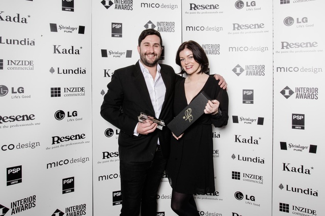 Matt Kinsey of Stephenson & Turner, with partner.