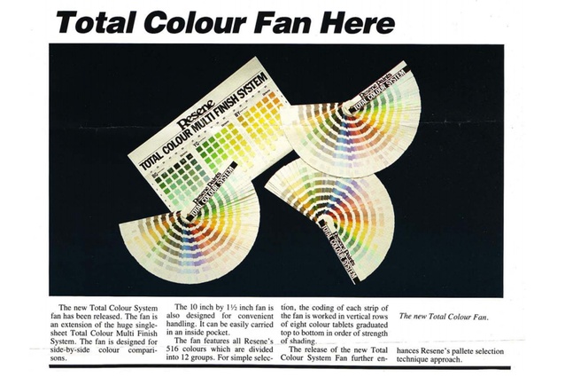 The fan deck arrives just in time for the summer of '87!