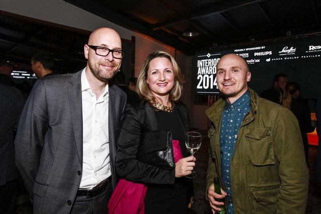L to R: David Craven of NZGBC, Thalea Carruthers and Scott Compton of Warren and Mahoney Architects.