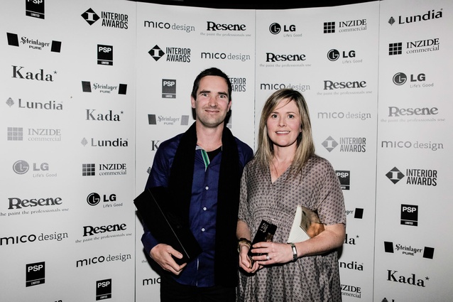 Suzy Martin and Nick Strachan of Athfield Architects.