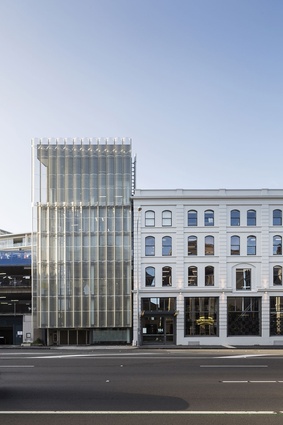 Commercial category finalist: Kauri Timber Building, Auckland by Fearon Hay Architects.
