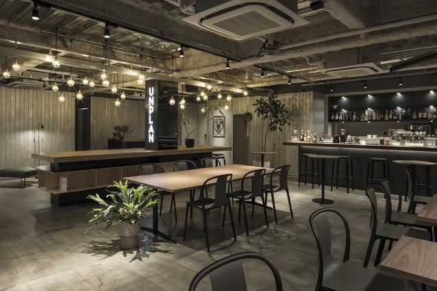 Unplan hostel in Tokyo, designed by Aida Atelier.