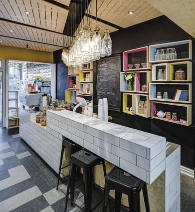 Moustache: A quirky spot for coffee or ‘milk and cookies’ in the city centre, with lighting custom-made from oversized milk bottles. Designers: mimo inc*. 12 Wellesley Street; moustache.co.nz. Hours: Wed – Sat: 11am –11pm, Sun – Tue: 11am – 9:30pm.