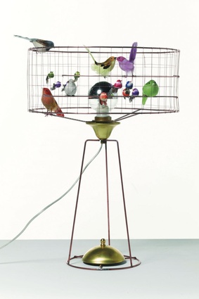 Voliere Haute Table Lamp by Mathieu Challieres | $995 from <a
href="https://ecc.co.nz/lighting/indoor/table-lamps/voliere-haute-table-lamp" target="_blank"><u>ecc.co.nz</u></a>.