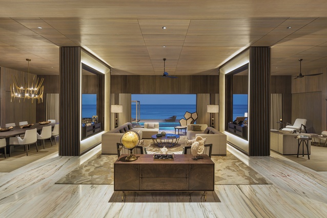 The St. Regis Maldives Vommuli Resort on Vommuli Island in the Maldives by WOW Architect and Warner Wong Design.