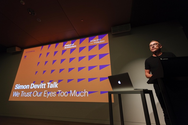 Photographer Simon Devitt took us on a journey through the senses he’s less known for at the Auckland Art Gallery.