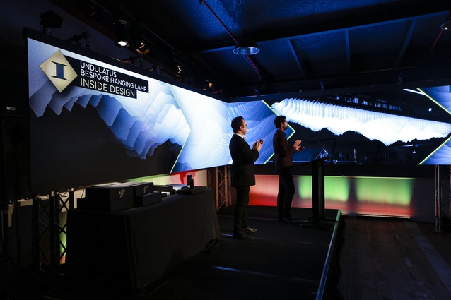 Awards night visuals from digital artists Mulk.