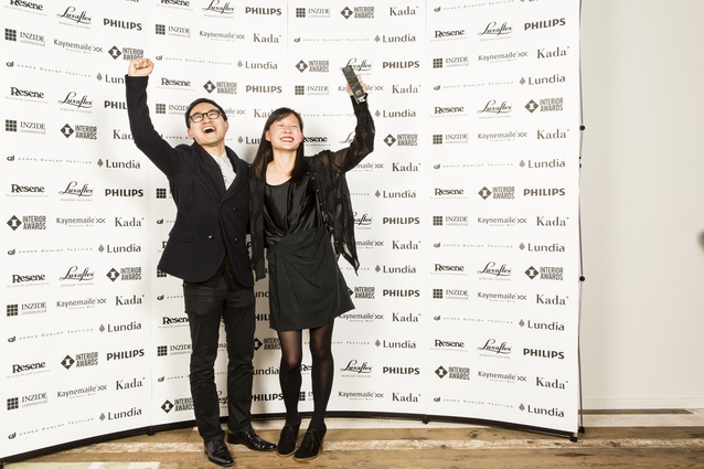 Patrick Loo of Jasmax and Melanie Pau.