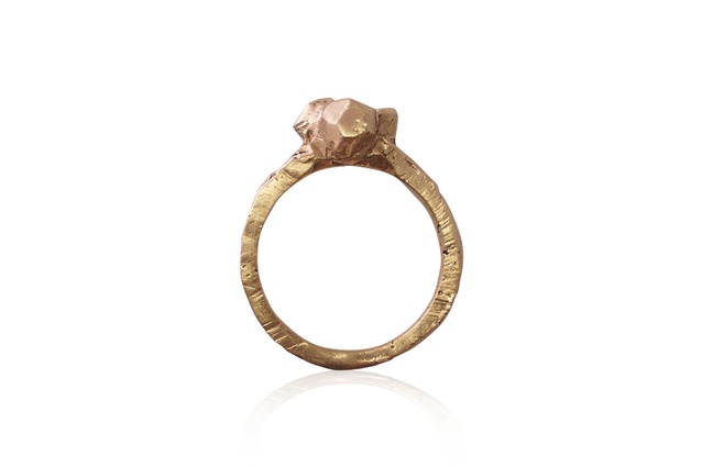 Rock cluster ring | <a href="http://alexandradodds.bigcartel.com/product/rock-cluster-ring" target="_blank"><u> $275 from Alexander Dodds.</u></a>