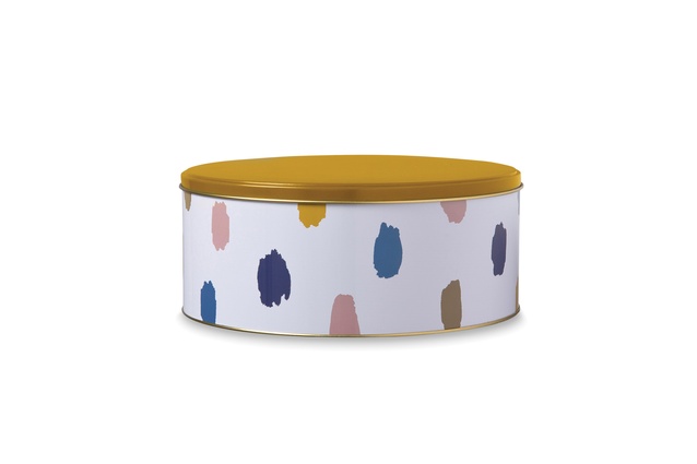 Palette round cake tin | <a href="http://shop.cittadesign.com/products/palette-round-cake-tin" target="_blank"><u> $19.90 from Citta Design.</u></a>