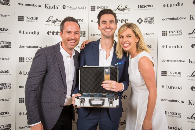 Darcy Utting, David Hoad, Holly Campbell (Warren and Mahoney Architects).